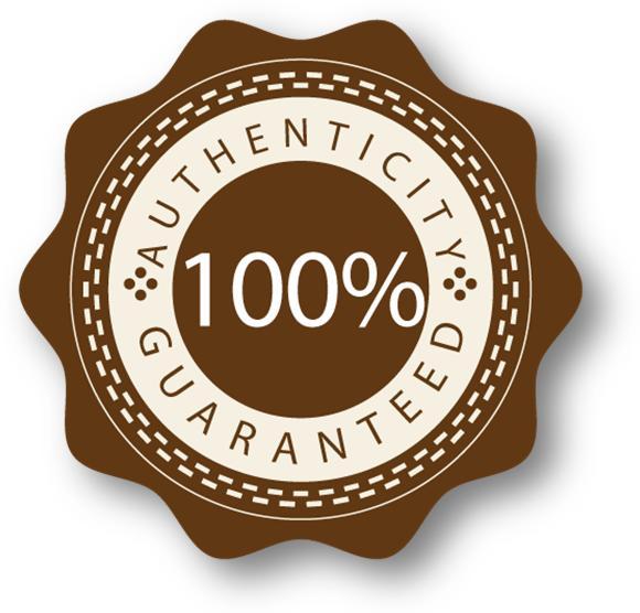 authenticity guarantee