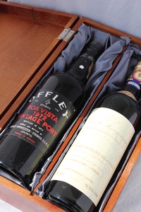   1973, 40th Anniversary Vintage Wine and Port Double Gift Box, 1972