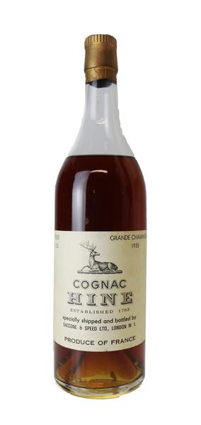 Hine Grand Champagne Cognac, 1935