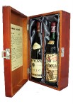  40th Anniversary Vintage Wine Double Presentation Box, 1971