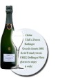 2002 Bollinger Grand Annee 6 Bottle Cases with 6 FREE bollinger champagne flutes, 2002