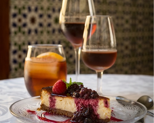 cream-sherry-and-cheesecake 