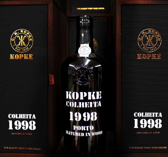 21st birthday wine and port gift