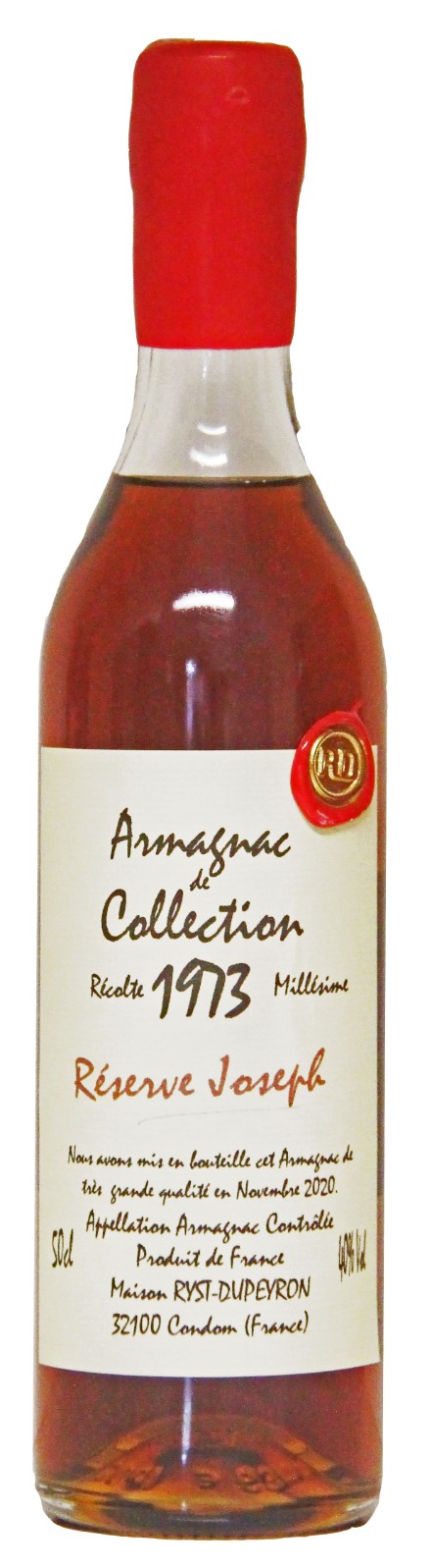 Ryst Dupeyron Armagnac, Armagnac, 1973 | Vintage Wine and Port