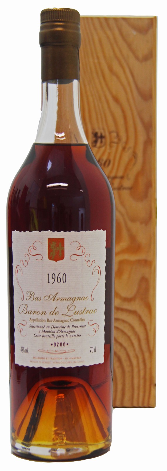 Baron de Lustrac アルマニャック 1969 Baron de Lustrac, Armagnac, 1969 | Vintage Wine and Port