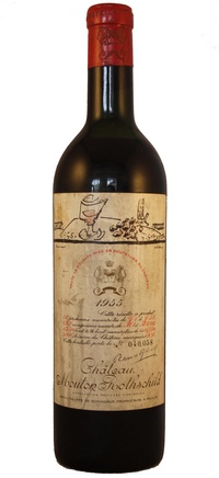 Chateau Mouton Rothschild , 1955