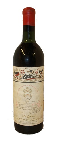 Chateau Mouton Rothschild , 1957