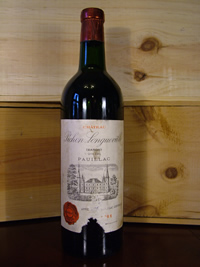 Chateau Pichon-Longueville, Baron, 1961