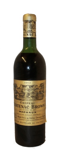 Chateau Cantenac Brown , 1963
