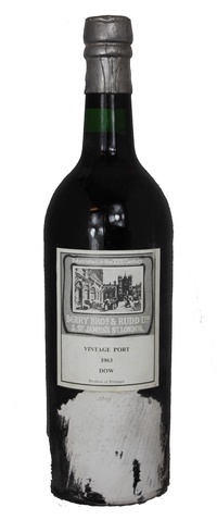 Dow's 1963 Vintage Port (Berry Bros label) | Vintage Wine and Port