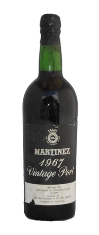 Martinez Vintage Port, 1967