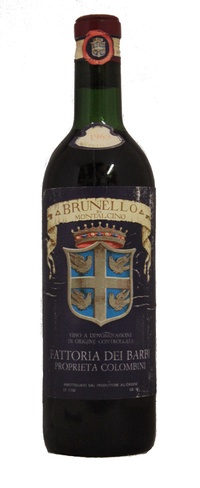 Brunello di Montalcino, 1969