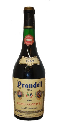 Rosso Convivio Prandell, 1969