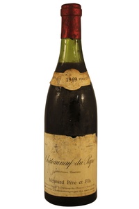 Chateauneuf Du Pape 1969 Vintage Wine And Port