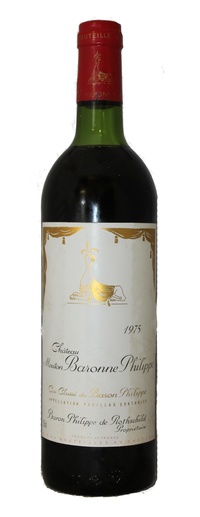 Chateau Mouton Baronne Philippe Rothschild, 1975