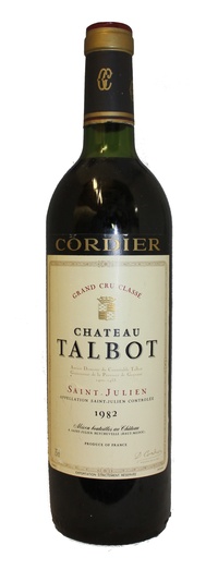 Chateau Talbot, 1982