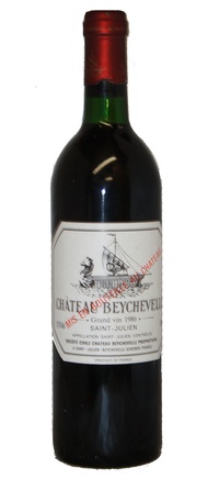 Chateau Beychevelle, 1986