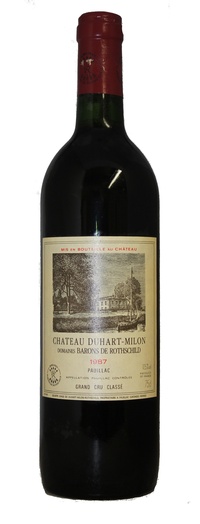 Chateau Duhart Milon Rothschild , 1987