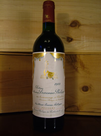 Chateau Mouton Baronne Philippe Rothschild, 1988