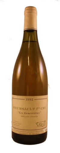 Meursault 1er Cru, Les Genevrieres, 1992