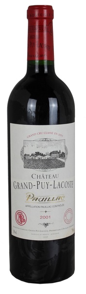 Chateau Grand Puy Lacoste, 2001