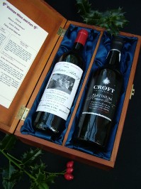 Seasonal Port and Wine Double Gift Box (WAS £59.95 NOW £49.95), 0