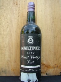 Martinez Vintage Port, 1963
