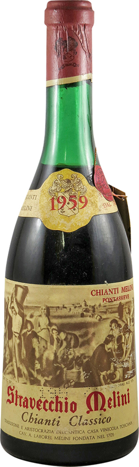 Chianti 1959 Melini Stravecchio | Vintage Wine and Port