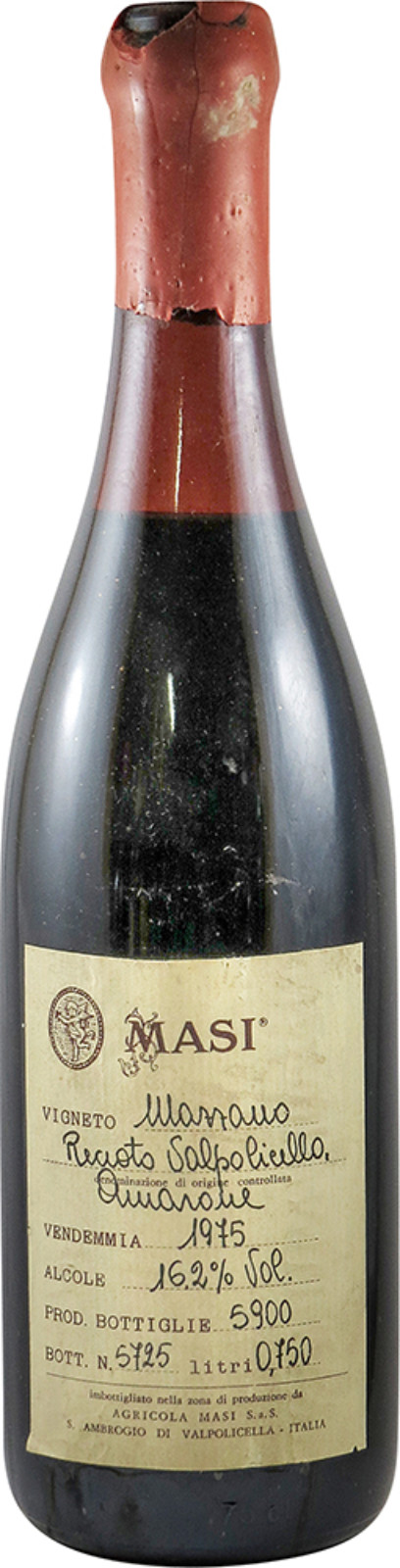 Amarone della Valpolicella, Red Wine , 1975 | Vintage Wine and Port