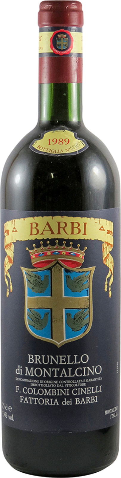 Brunello di Montalcino 1989 Fattoria dei Barbi | Vintage Wine and Port