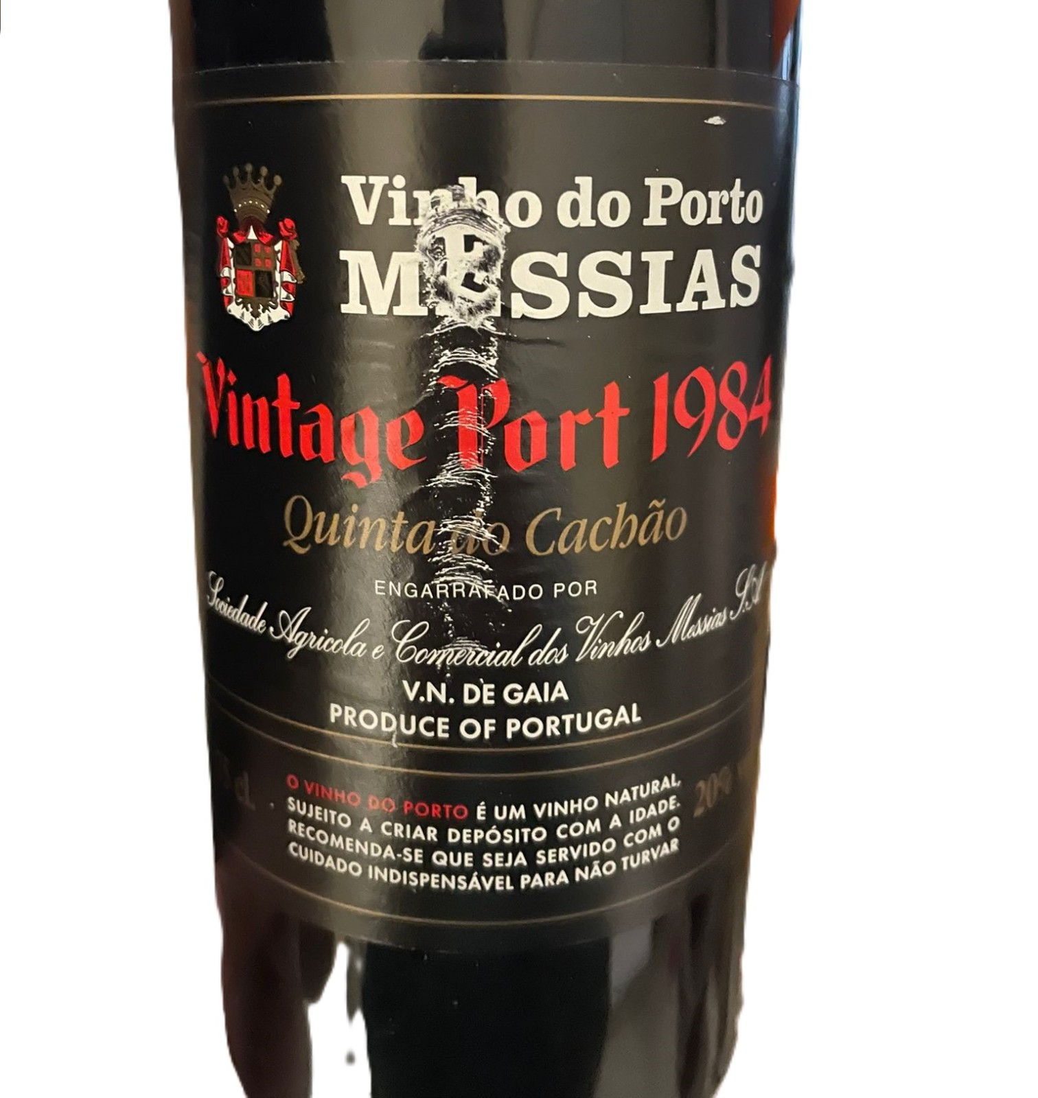 Messias 1984 Quinta Cachao Vintage Port | Vintage Wine and Port