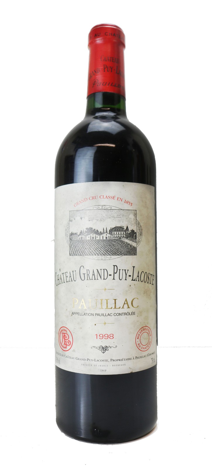 Château Grand Puy Lacoste 1998 Chateau Grand Puy Lacoste, Red Wine , 1998 | Vintage Wine and Port