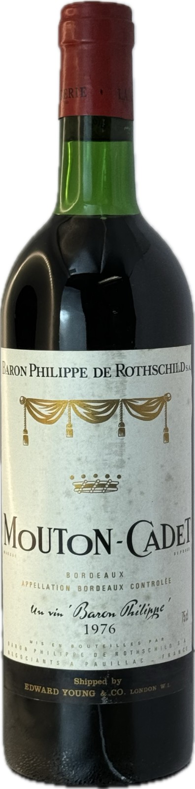 Chateau Mouton Cadet 1976 Bordeaux, Baron Philipe Rothschild