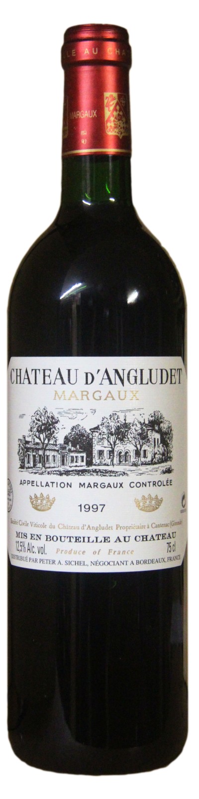 Chateau d'Angludet 1997 Margaux Cru Bourgeois Supérieur, Bordeaux