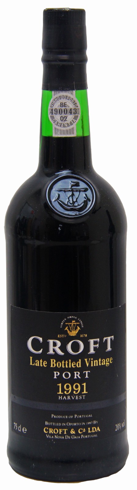 186000 新品未使用 CROFT PORT VINTAGE 1991年 ヴィンテージワイン