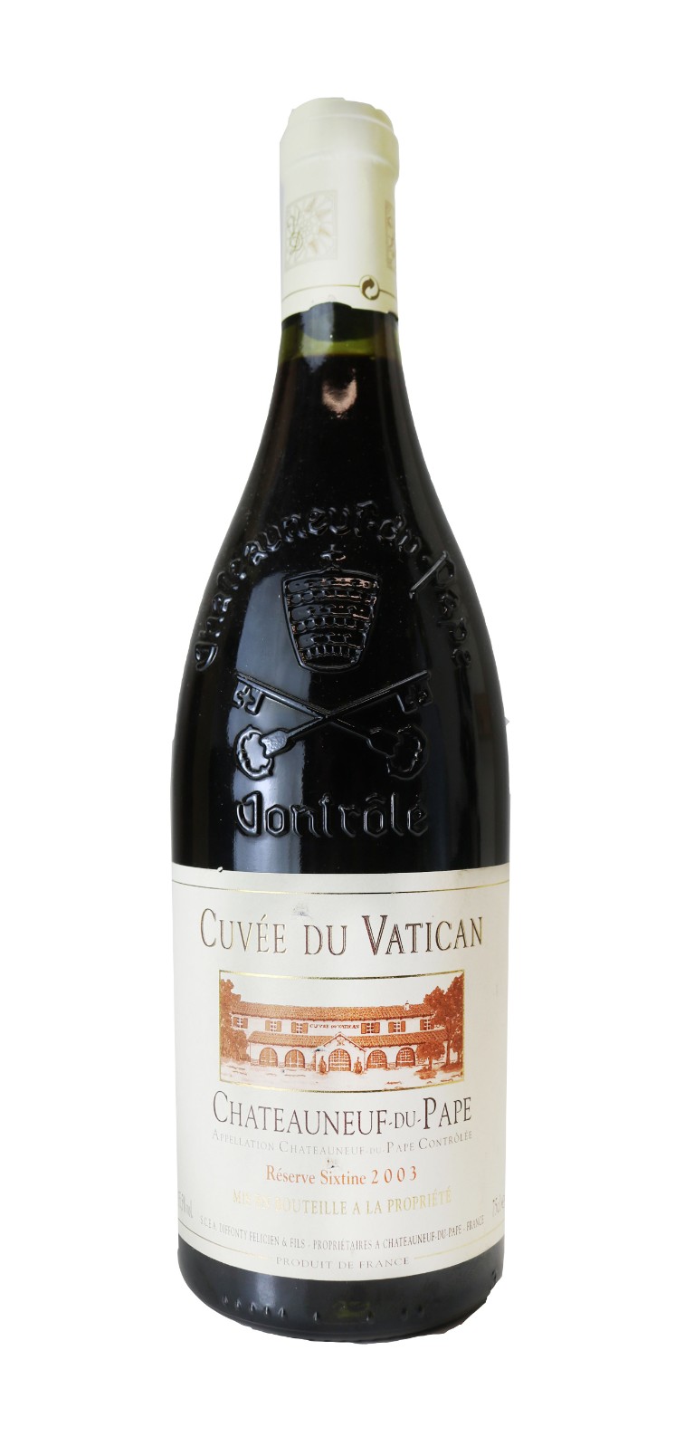 Chateauneuf du Pape 2003 Cuvee du Vatican | Vintage Wine and Port
