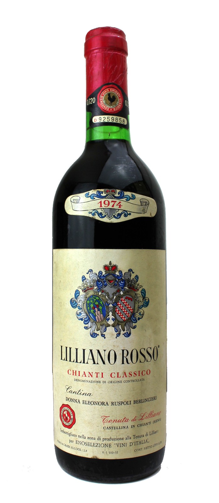 ヴィンテージ赤ワイン Bertoli 1984 Chianti Classico ヴィンテージ