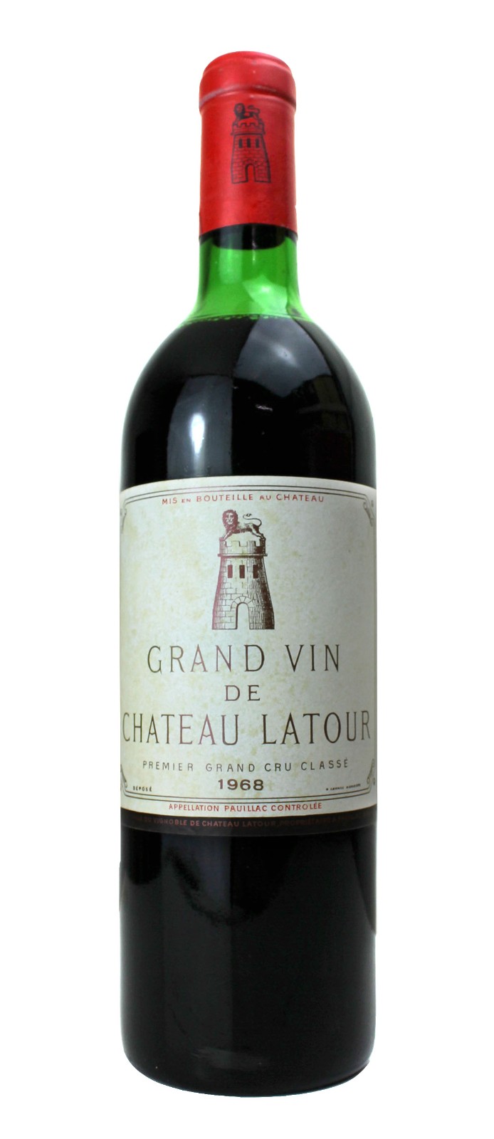 Chateau Latour , Red Wine , 1968 | Vintage Wine and Port