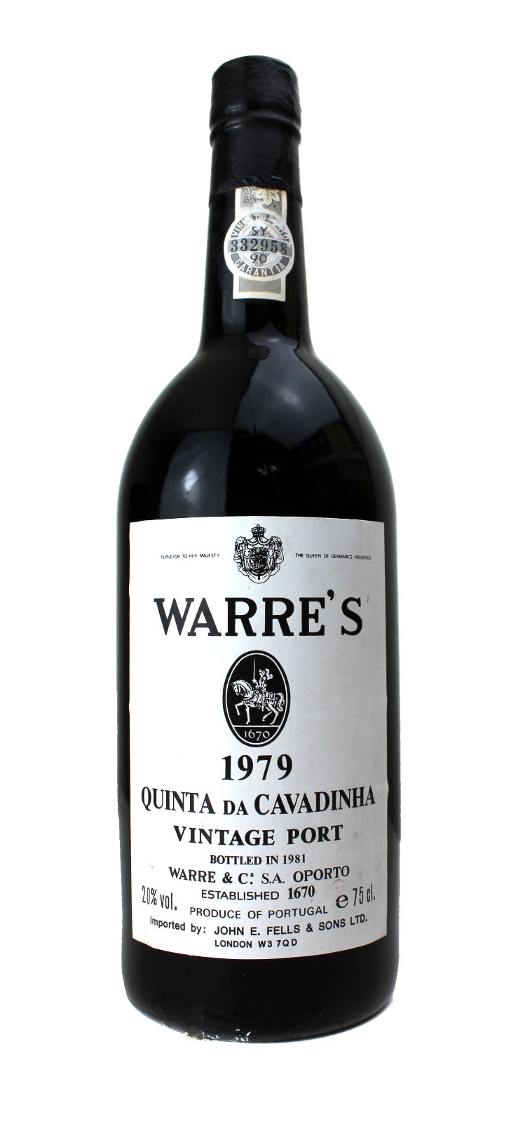 1977 Warre's Vintage Port – Wine Consigners Inc.