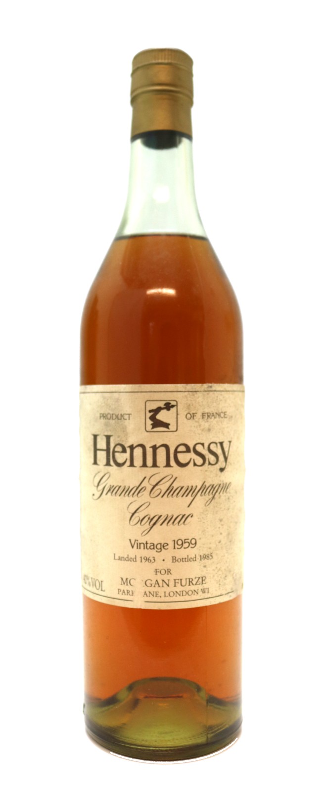 Hennessy Grand Champagne Cognac 1959 | Vintage Wine and Port