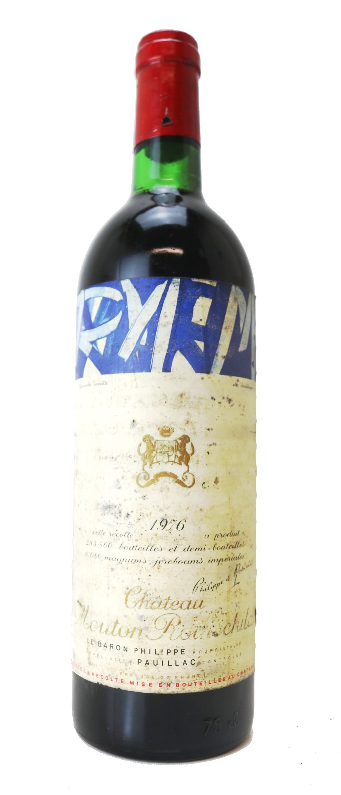 Chateau Mouton Rothschild , Red Wine , 1976 | Vintage Wine