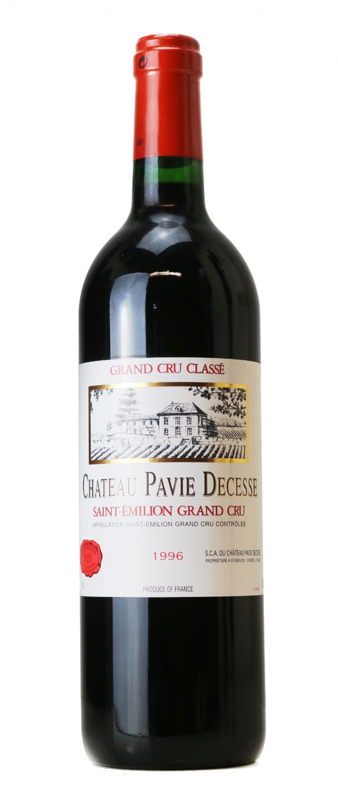 Chateau Pavie Decesse, Red Wine , 1996 | Vintage Wine and Port