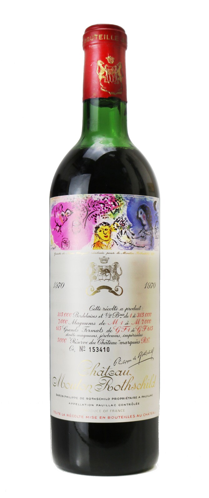 Chateau Mouton Rothschild , Red Wine , 1970 | Vintage Wine and Port