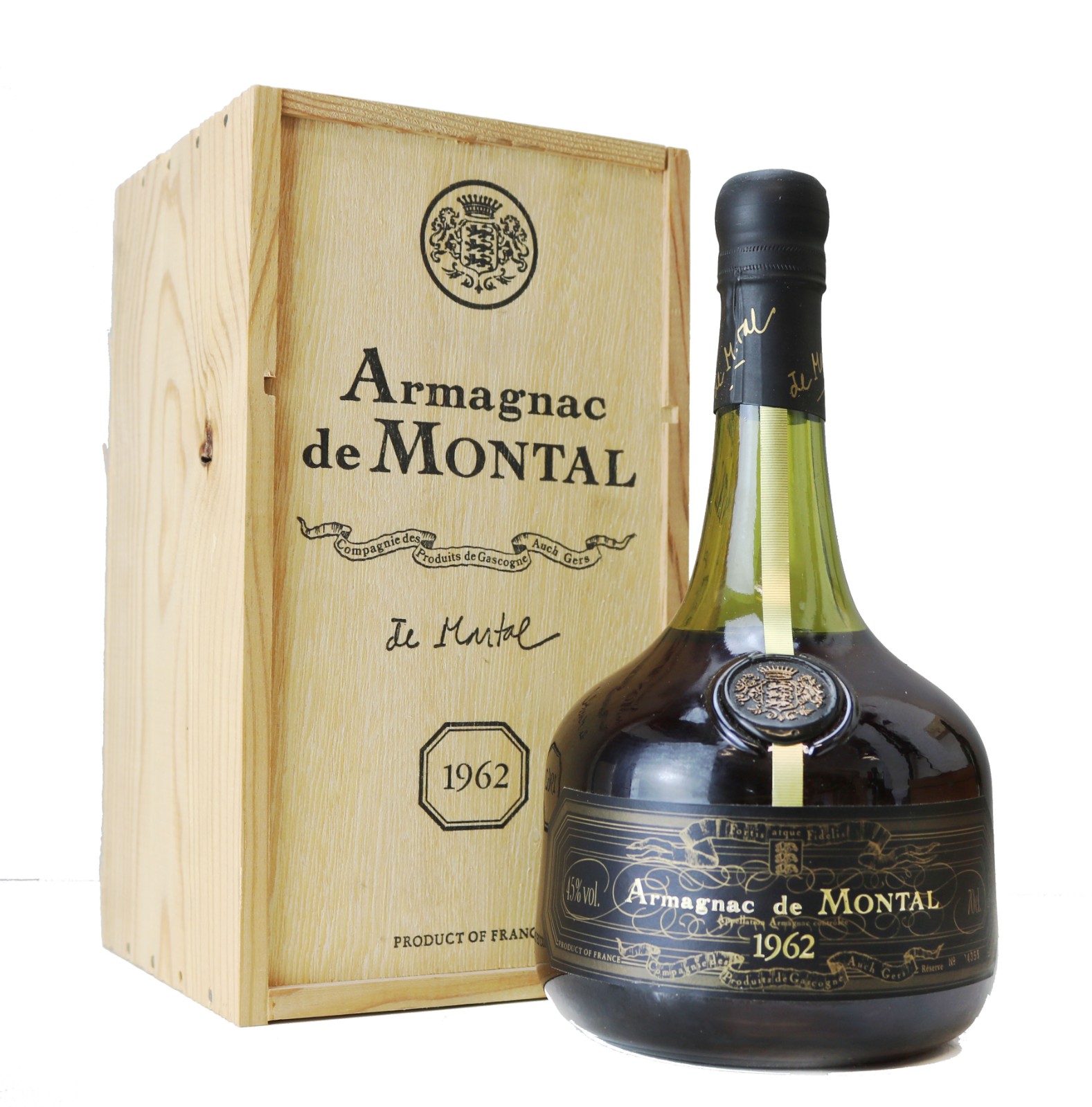 Armagnac de Montal, Armagnac, 1962 | Vintage Wine and Port