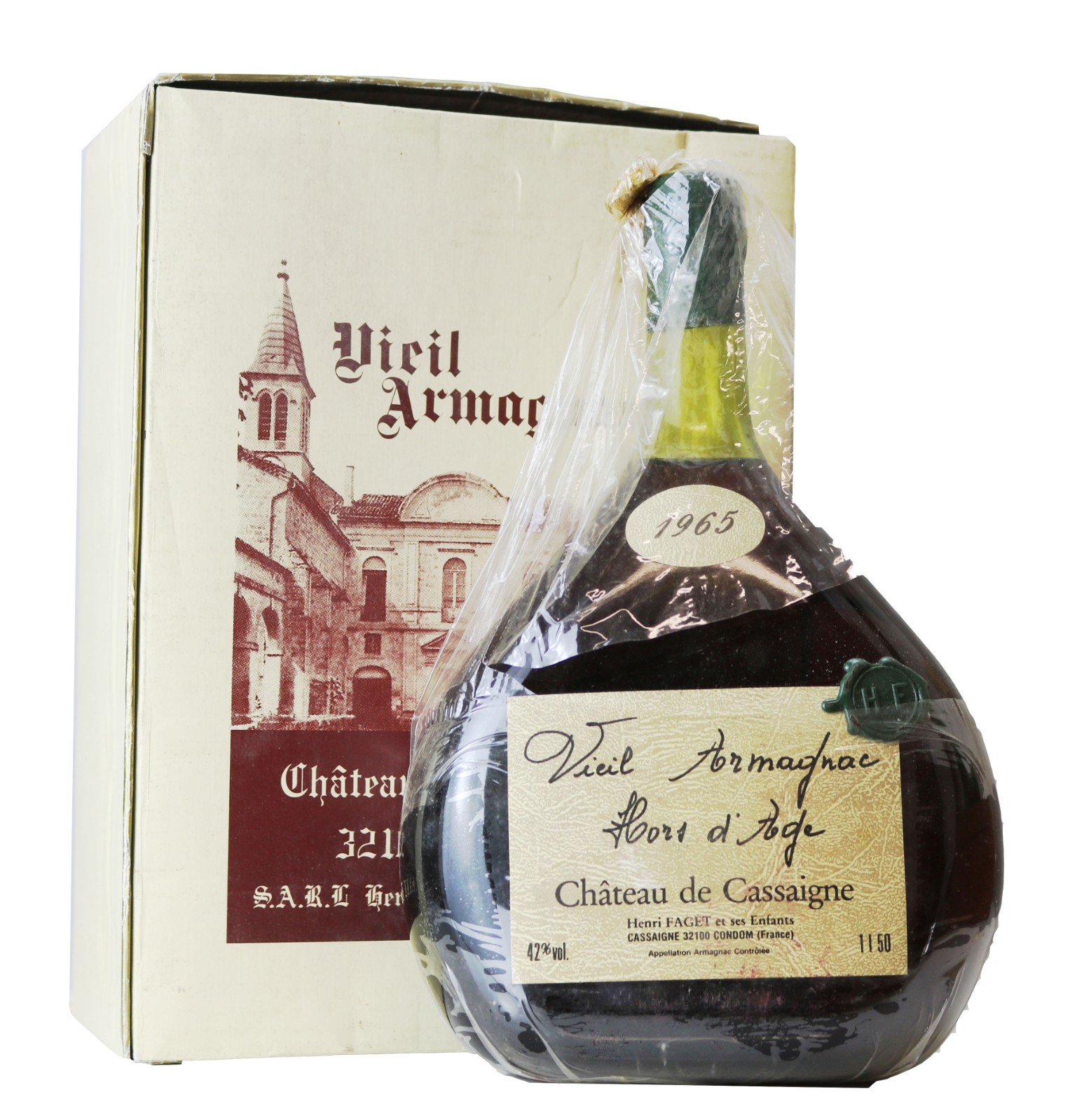 DUPEYRON armagnac1965 アルマニャック（DUPEYRONのYahoo