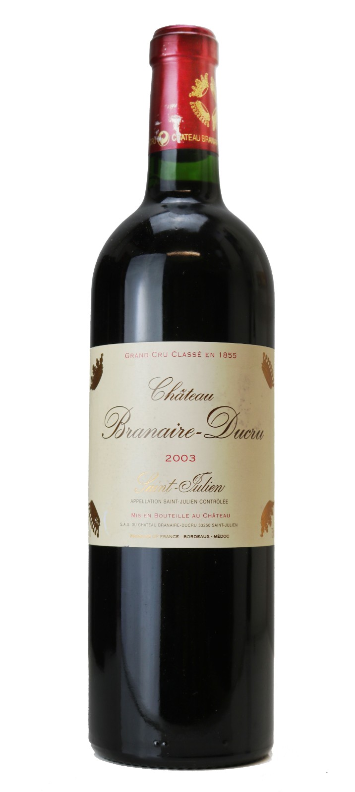 2003 red wine