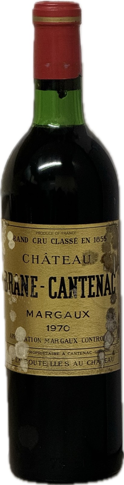 Chateau Brane Cantenac , Red Wine , 1970 | Vintage Wine and Port