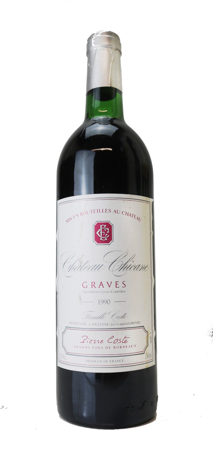 ワイン WILHELMINA Chateau Roquegrave 1990 Acheter vin Médoc Château Roquegrave (sans prix de réserve) 1990