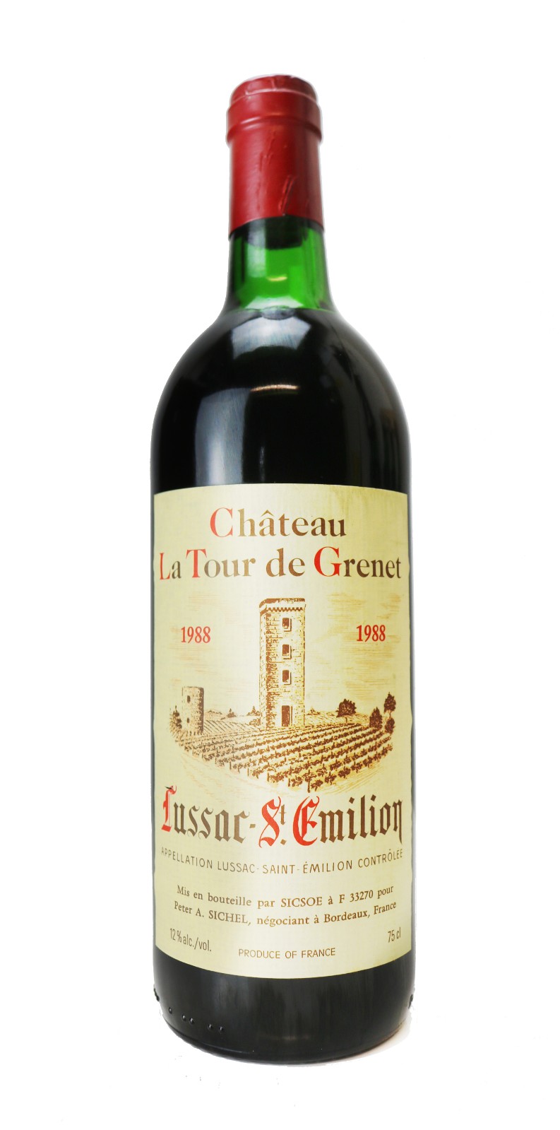 Chateau La Tour de Grenet 1988 Lussac St Emilion | Vintage Wine