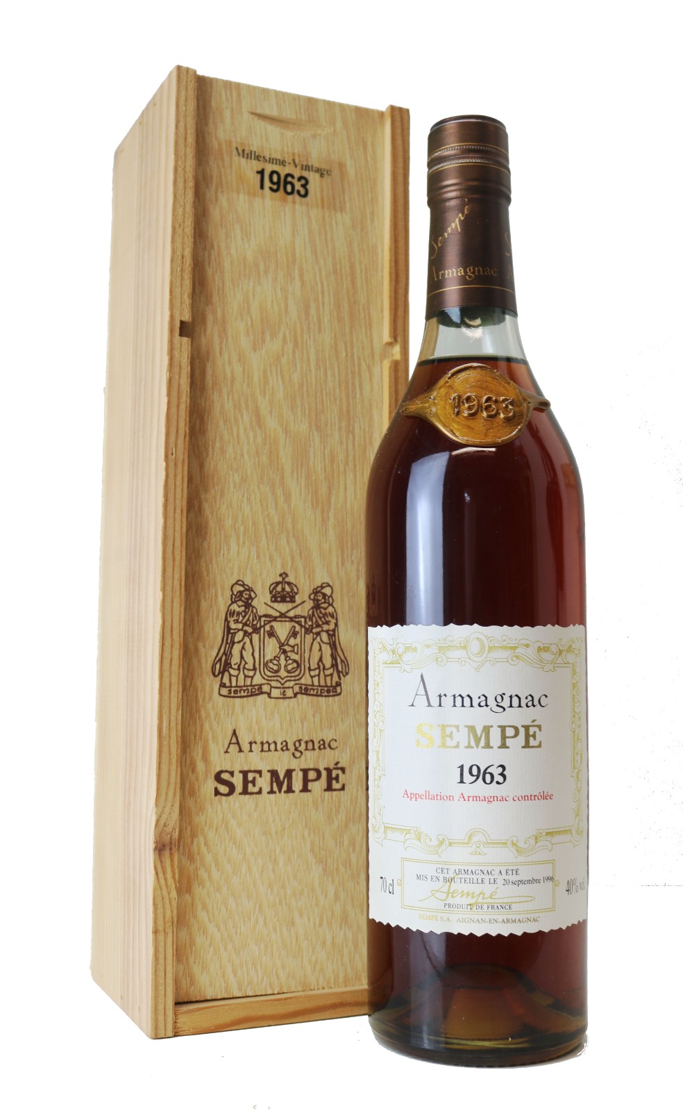 Armagnac - Sempe 1963 Vintage Armagnac (Comes in its own box as